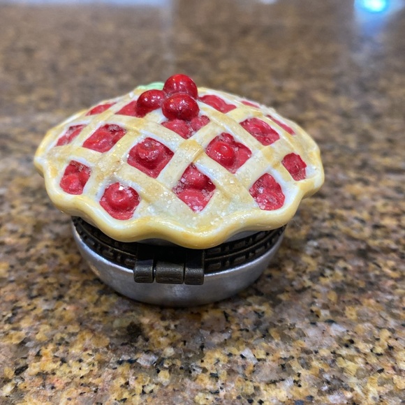 Cooking Club of America trinket box. Cherry pie - Picture 5 of 8